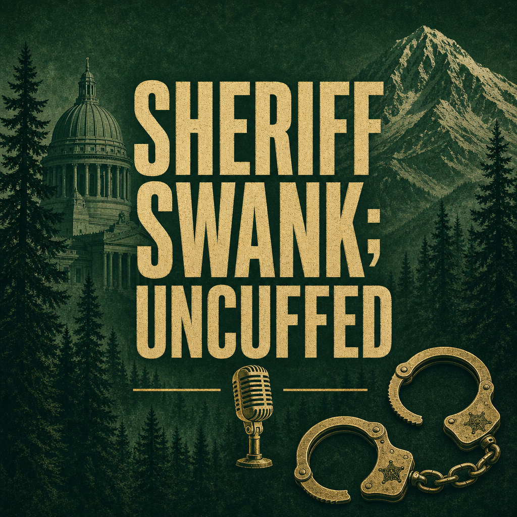 Sheriff Swank; Uncuffed podcast cover art